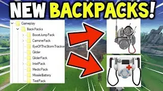 *NEW* Fortnite MEDIC BACKPACK & INTEL BACKPACK (Strom Tracker) + BIGGER INVENTORY (Battle Royale)