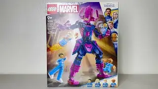 LEGO Marvel (2025) Fantastic Four vs. Galactus Construction Figure &mdash; set 76316 REVIEW