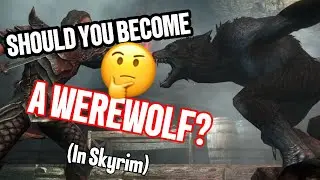 Should you become a Werewolf in SKYRIM? #gaming #elderscrolls #oblivionremake #doomthedarkages #cool