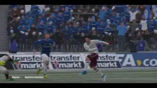 Gol de Lewandowski SV Darmstadt 1 Bayern M&uuml;nich 5 Bundesliga Fecha 16 FIFA 17