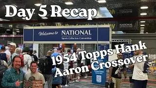 2025 National (NSCC) Day 5 - The Results Of My 1954 Topps Hank Aaron Crossover