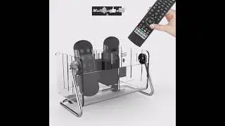 Desk organizer with drawers |Remote Organiser Stand Holder with Plastic Desk Organizer