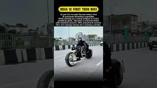 India&rsquo;s First AI Driverless Super Tron Bike ! #shorts #innovation #technology