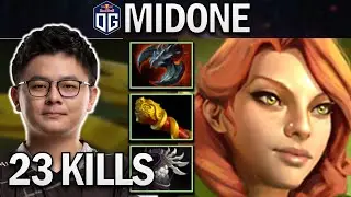 OG.MIDONE WINDRANGER WITH 23 KILLS - DOTA 2 7.25 GAMEPLAY