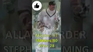 Top 10 most successful Test captains in the history of cricket