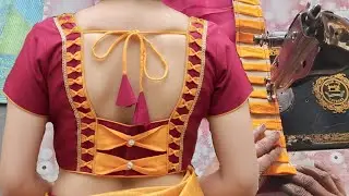 Latest Fancy Blouse Design | Bow Style Back Blouse Design | New Trend 2026 ..