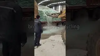 Recycling Broken Glass #shorts