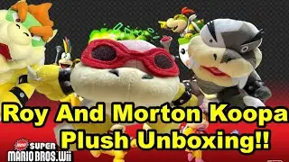 Roy And Morton Koopa Plush Unboxing!!! - PMB Short