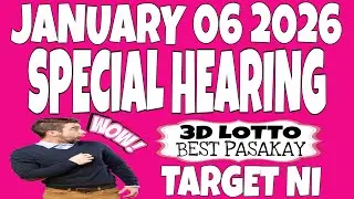 SWERTRES HEARING TODAY JANUARY 06 2025 | TUESDAY BEST HOT COMBINATIONS