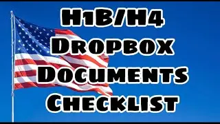 H1B/H4 Dropbox Checklist | How to check visa status online | Telugu Vlogs | USA Visas | H1B and H4