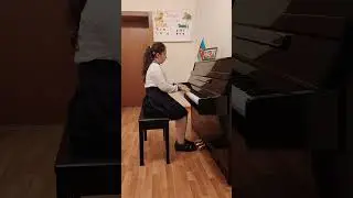 Ağdaş rayon Habil Əliyev adına 1 n&ouml;mrəli uşaq musiqi məktəbinin 6 cı sinif şagirdi Manaflı Nuray 