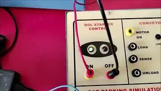 Student project- Simulation of DOL starter SAP panel  using Delta DIAview SCADA software