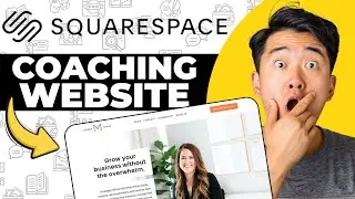 Coaching Website on Squarespace | How To Create Website for Coach