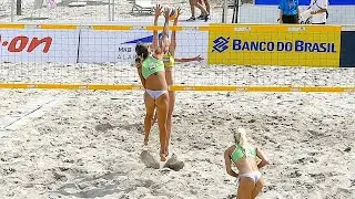 Beach Volleyball Girls 🏆 Great Rallies & Match Point