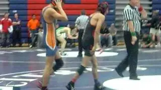 Johnny wrestling 112 CIF 2009 Roosevelt high school