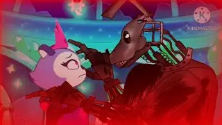 NOSEY KILLS IS CASSI AND BEARS & DIPPY/ ANIMATED REAL LIFE X CARTOON