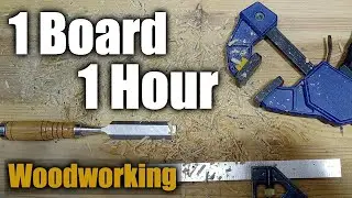 1 HR WOODWORKING PROJECTS: Fast Scrap Wood Build for Beginners