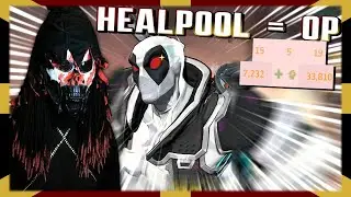 Возможно, баланс в игре Healpool нарушен | DR34D Marvel Rivals Deadpool Gameplay