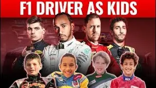 All F1 Drivers As Young Kids