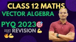 Class 12 Maths PYQ Vector Algebra CBSE Board 2023 PYQ Questions MCQ SOLVED