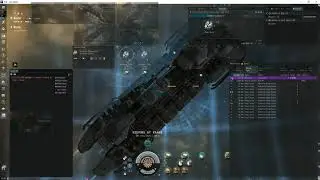 Eve online Low Sec Ice Mining with exhumers