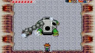 Gunple: Gunmans Proof (1997,SNES)(16): Dungeon 8: Boss Rush!.