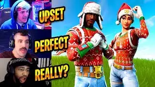 STREAMERS REACT TO NOG OPS & YULETIDE RANGER BACK - Fortnite Best & Funny Moments #250