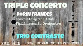 F.POPOVICI Triple CONCERTO / TRIO CONTRASTE
