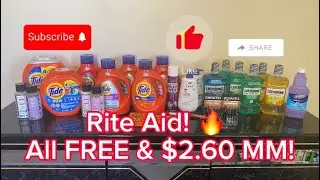 Just can&rsquo;t get enough Rite Aid this week! All FREE and $2.60 MM!! Oh em geee! 🤪