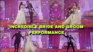 BRIDE & GROOM SANGEET PERFORMANCE |ISHQ HAI | RAANJHANAA | TERE BINA NA GUZARA E | COUPLE DANCE #jd