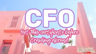 CFO CERTIFICATE