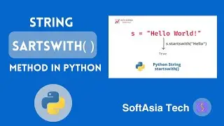 (MM) Understanding the startswith() Method in Python
