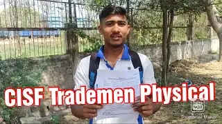 CISF Trademen Physical 2023 Jharli Jhajjar Live Video. CISF Trademen Bharti 2023 All Latest Updates.