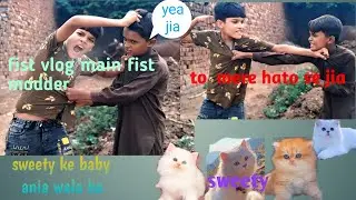 Fist vlog main pinrga note chenega😱😦hemare sweety kitten dena wali ha 🤗Fist vlog fun content#funny 😁