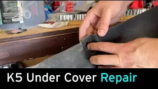 Kia K5 GT-Line AWD Under Cover Repair | Driver’s Side Floor Panel Reinstall DIY