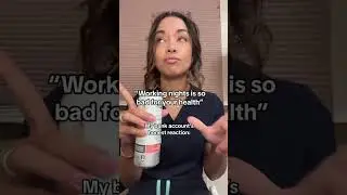 &ldquo;Working nights is so bad for your health&rdquo; #shorts