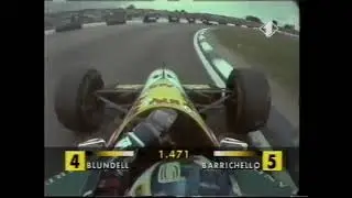 Rubens Barrichello On Board - Jordan Peugeot