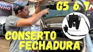 COMO CONSERTAR FECHADURA PORTA MALAS GOL G5 6 7
