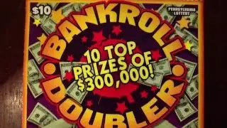 $10 Bankroll Doubler - Nice Win - PA Lottery