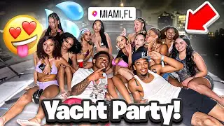 Jay Cinco & Deshae Frost VS 20 BADDIES ON A YACHT...🤣😳 **GETS WILD!!🌶️ **