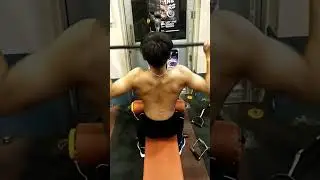 Wait for end... My 6 months back transformation... #gym #transformation #back #workout #shortvideo