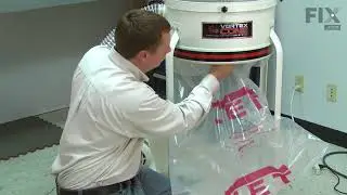 Jet Dust Collector Repair - How to Replace the Collection Bag