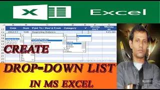 Create Drop-Down List in MS Excel, Bangla Turorial.