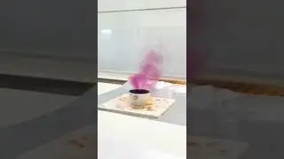 How Amazing Reaction Of Iodine Powder And Aluminium Powder 😯😯😲