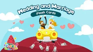 Wedding and Marriage Flash Cards  Video Flash Cards  Learn to Talk  Vocabulary in English