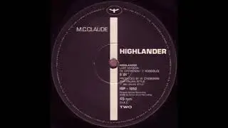 MC CLAUDE - HIGHLANDER (REMIX G.J)(1991)