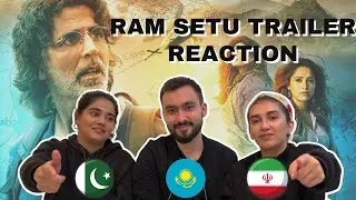 Ram Setu Official Trailer REACTION | Akshay Kumar | Foreigners REACT