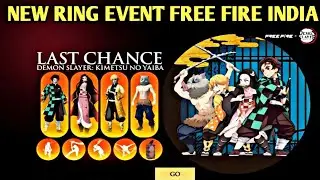 Next Ring Event Free Fire India Server | Demon Slayer Ring Event | New Ring Event Free Fire