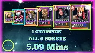STRIKE FEAR : Thronebreaker | All Bosses Solo | No Potions / Boosts | MCOC EQ June 2023 |