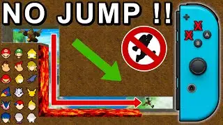 Who Can Get Down WITHOUT Jumping ? - Super Smash Bros. Ultimate